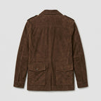 Men’s Suede Blazer Jacket – Genuine Luxury Casual Coat