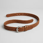 Leather Mesh Belt