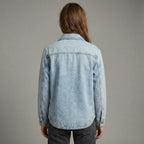 Light Blue Denim Shacket