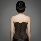 Luxury Genuine Leather Overbust Corset Top