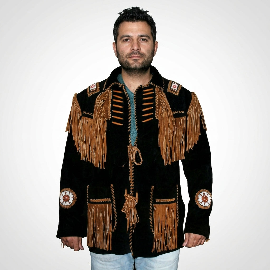 Men’s Authentic Western Leather Jacket