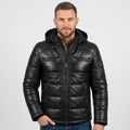 Men’s Sportswear Leather Down Jacket
