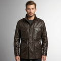 Men’s M-65 Field Leather Jacket