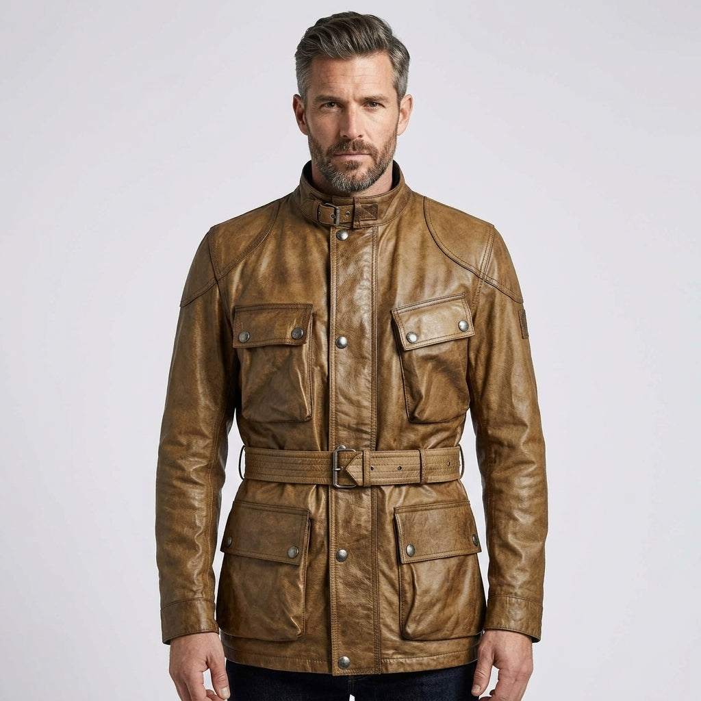 Men’s Field Master Trialmaster Leather Jacket