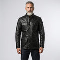 Men’s Exclusive Black Leather Coat