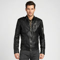 Men’s Classic Black Leather Jacket