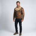 Men’s RAF B3 Aviator Leather Bomber Flying Jacket