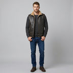 Men’s B3 RAF Aviator Shearling Leather Vest – Flight Bomber Style