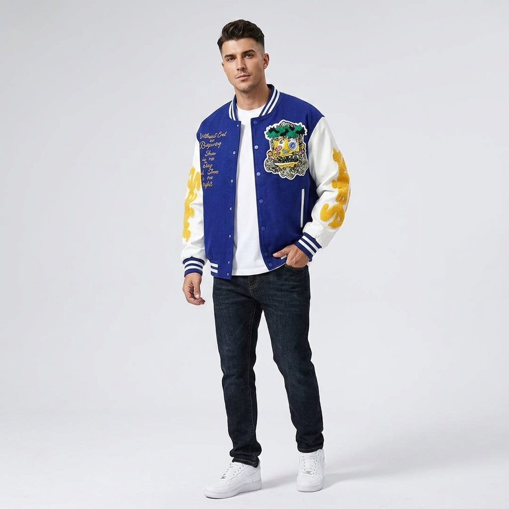 Men’s Damar Hamlin LA Championship Varsity Jacket