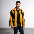 Men’s Traditional Western Leather Jacket – Vintage Frontier Style
