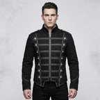 Men’s MarchGuard Military Marching Band Jacket – Classic Parade Uniform Style