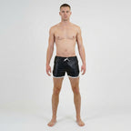 Men’s Genuine Leather Gym & Beach Shorts