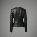 Men’s Black Essential Leather Jacket