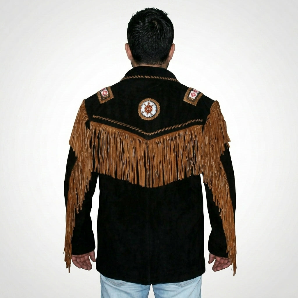 Men’s Authentic Western Leather Jacket