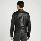 Men’s Classic Black Leather Jacket