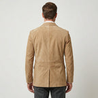 Men’s Real Suede Leather Blazer jacket