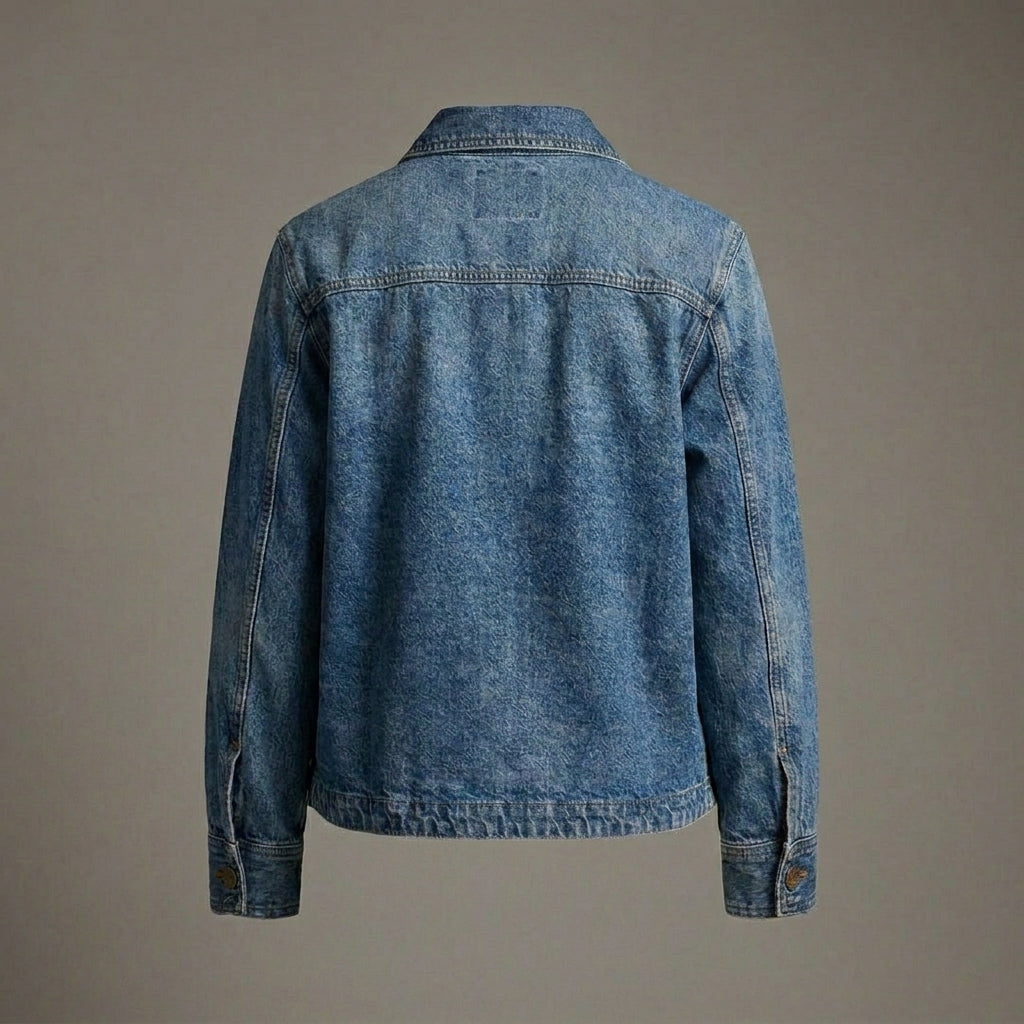 Oversized Denim Shirt Jacket