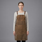 Patchwork Buffalo Suede Leather Apron
