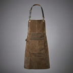 Patchwork Buffalo Suede Leather Apron