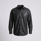 Men’s Genuine Lambskin Leather Shirt