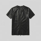 Men’s Premium Lambskin Leather T-Shirt