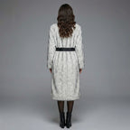 White Faux Fur Coat for Women