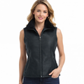 Women’s Black Shearling Sheepskin Leather Vest