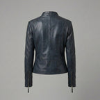 Women’s Midnight Moto Leather Biker Jacket