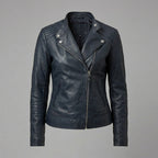Women’s Midnight Moto Leather Biker Jacket