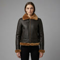 Women’s RAF B3 Aviator Shearling Bomber Jacket