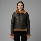 Women’s RAF B3 Aviator Shearling Bomber Jacket