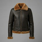 Women’s RAF B3 Aviator Shearling Bomber Jacket