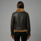 Women’s RAF B3 Aviator Shearling Bomber Jacket