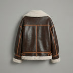 Women’s RAF B3 Shearling Aviator Leather Jacket