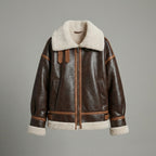 Women’s RAF B3 Shearling Aviator Leather Jacket