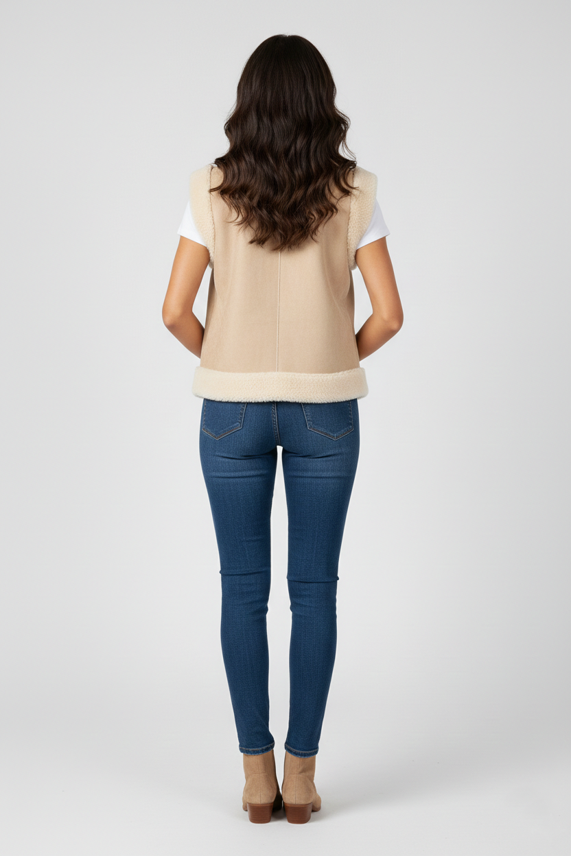 Women’s Sandstone Cozy Zip Vest