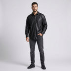Men’s Genuine Lambskin Leather Shirt