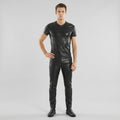 Men’s Premium Lambskin Leather T-Shirt