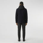 Men’s Dark Blue Wool Navy Peacoat – Classic Double-Breasted Winter Coat