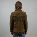 Shop Men's Western Suede Leather Jacket - Cowboy Style!