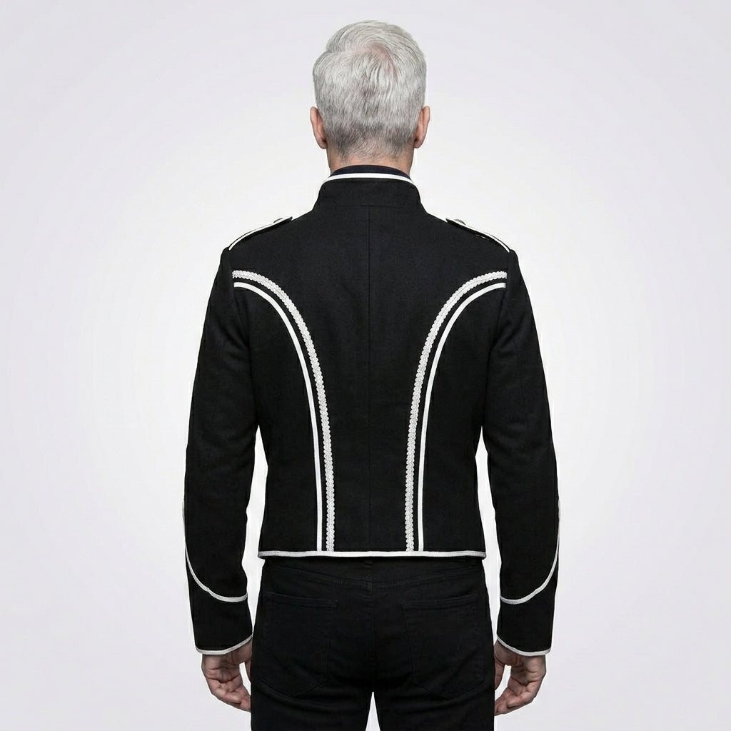 Men’s Marching Band Military Drummer Jacket – Parade Uniform Style Coat
