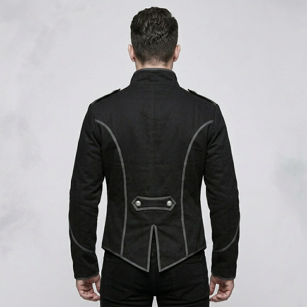 Men’s MarchGuard Military Marching Band Jacket – Classic Parade Uniform Style