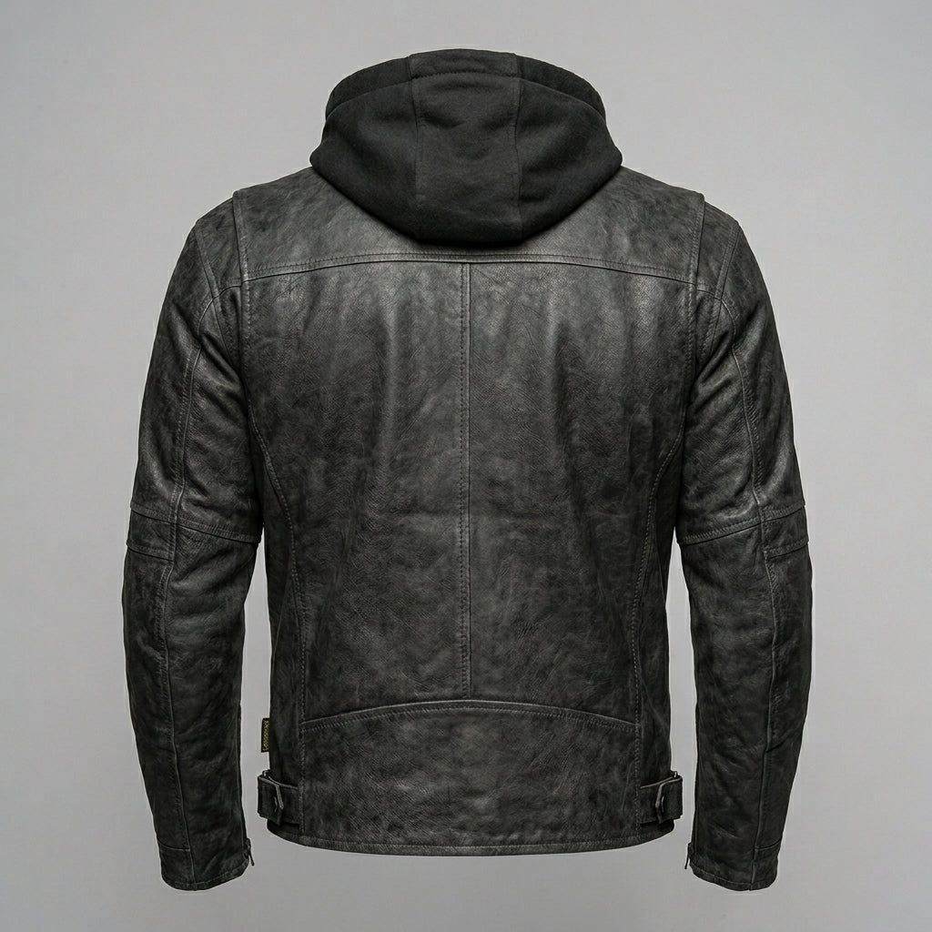 Men’s Urban Drifter Leather Jacket – Street & Stee