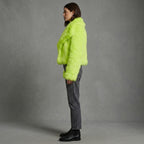 Lime Green Faux Fur Jacket