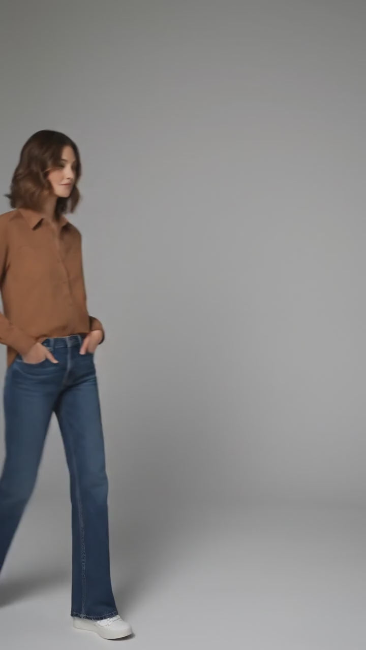 Women’s Mocha Faux Suede Button-Down Shirt Jacket